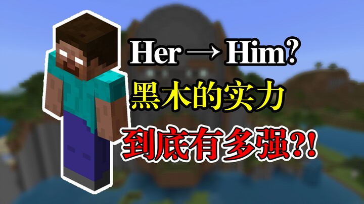 【Herobrine】Gỗ đen rốt cuộc mạnh đến mức nào? Còn cái tên HIM thì do ai đặt?