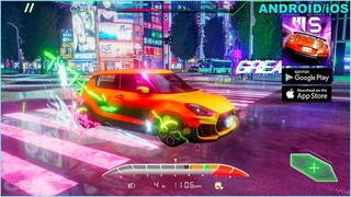 Midnight Street Tokyo Tune Android Gameplay Max Graphics Settings (Mobile Gameplay) - Racing Games