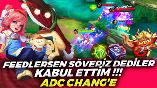 FEEDLERSEN SÖVERİZ DEDİLER KABUL ETTİM !! ADC CHANGE Jin | Mobile Legends