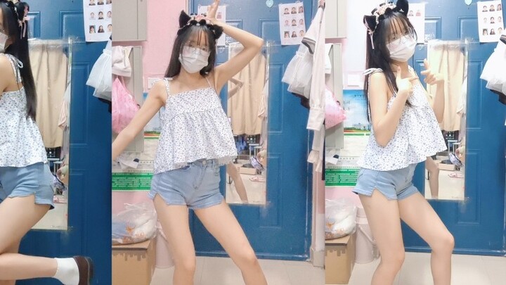 [รอยยิ้มของคุณยังน่ารักที่สุด~] เต้นรำในหอพักพร้อมสวมหูแมว!
