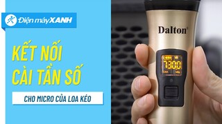 Cách kết nối và cài đặt lại tần số cho Micro Loa kéo Karaoke • Điện máy XANH
