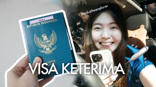 VISA EROPA UDAH KETERIMA !! SISA 15 HARI LAGI BERANGKAT 🇳🇱🔥 | ERIKATHEEXPLORER EP. 2