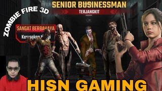 tembak brutal dengan zombie senior  businessman