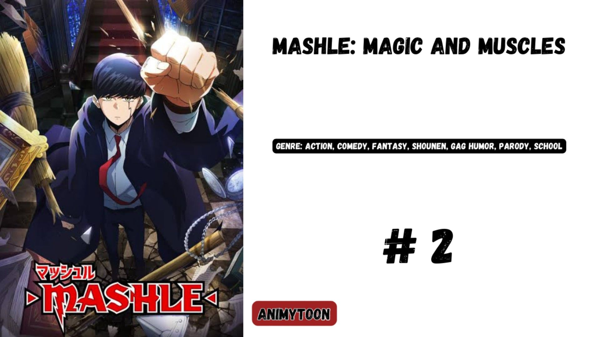 Mashle Episode 1 Part 2 Sub Indonesia #fyp #mashle #mahlesubindo #mash