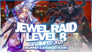 JEWEL RAID LVL 8 ~New 3-Turn-Only Strategy!~ | Seven Knights