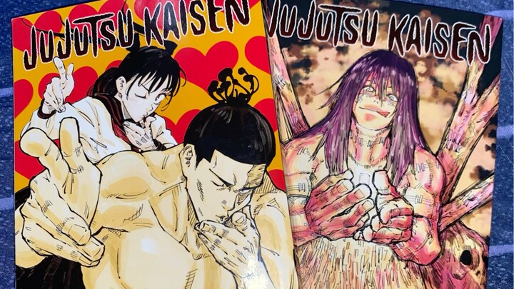 Jujutsu Kaisen volume 5 and 6 - Unboxing (Merry Kurisumasuuu 🎄)