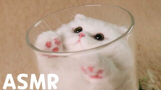 [Wool Felt] How to put a cat in a cup