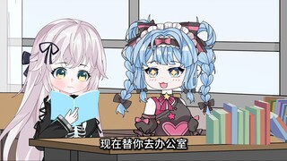 一边讨厌你，一边喜欢你。