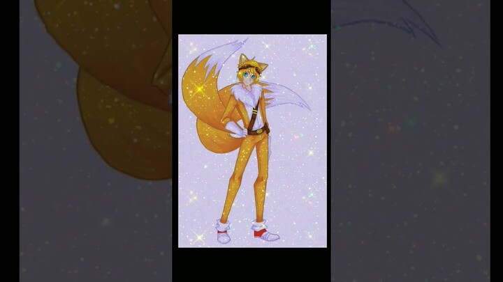 Sonic Tails Amy #shorts #capcut