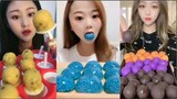 Ice Eating Ice Thánh Ăn Đá Trào lưu Ăn Nước Đá màu sắc ASMR氷の咀嚼音#155