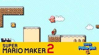 [RECREATE] Snow Theme - Super Mario Bros. 3 | Super Mario Maker 2