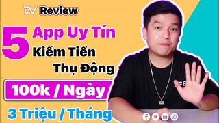 5 Ứng Dụng Kiếm Tiền Online Uy Tín 100% Cho Học Sinh, Sinh Viên, Mẹ Bỉm Sữa Kiếm Tiền Tại Nhà |Dvlog