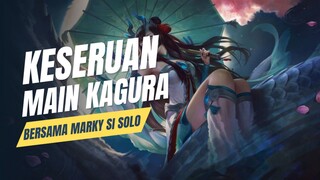 keseruan main Kagura solo,musiknya sad seperti diriku