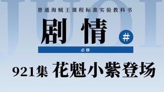 海贼王921集剧情速看！传说中的美女登场！和之国大叔杀手！