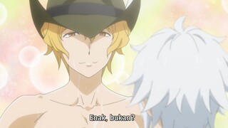 Anime BL +18 saling hisap di pemandian‼️aokawok canda