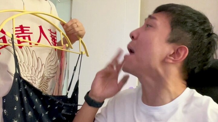 When you ask a straight guy to help you pick out clothes