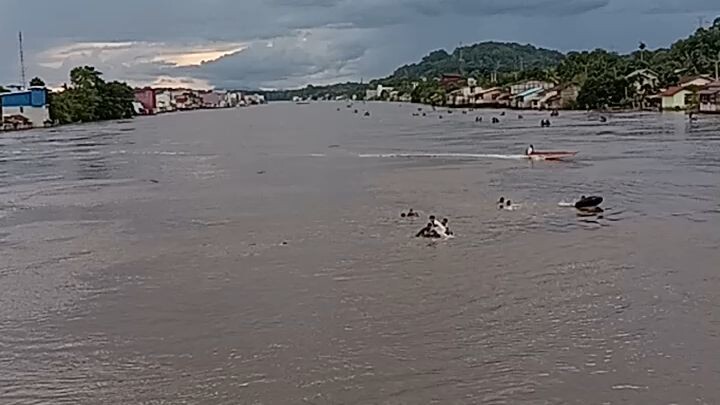banjir Sandai kalimantan barat