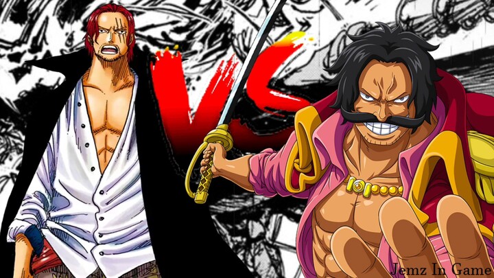 Who has the stronger haki Roger or Shanks? GOL D. ROGER VS SHANKS  Full Fight HD|Which one will win?