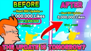 I Calculated How Long Until Next Update But Then This Happened | Pet Simulator X