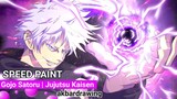 Speed Paint Anime Jujutsu Kaisen | Gojo Satoru