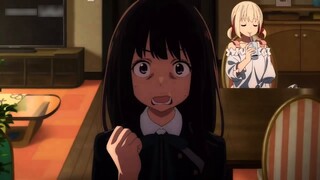 The naive Takina was tricked by the cute Chizuka