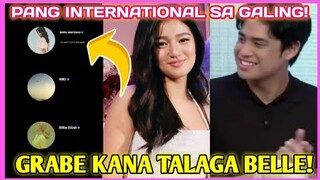 BELLE pang INTERNATIONAL na TALAGA ang KANTA nito lalo na ang "BUGAMBILYA"!