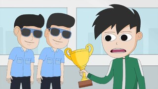 Dapat Piala Malah Dipalak