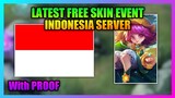 Indonesia Sever Latest Event in Mobile Legends | MPL Allstar Players | Free Skin Event In Indonesia