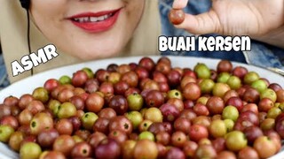 ASMR MAKAN BUAH KERSEN || KERSON FRUITS (FISH EGGS FRUIT)|| ASMR INDONESIA