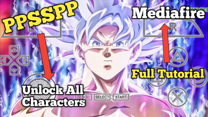 DRAGON BALL Z: SHIN BUDOKAI | HOW TO DOANLOAD PPSSPP GAMES ON MOBILES | UNLOCK ALL CHARACTERS