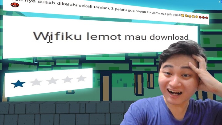 BACAIN REVIEW BINTANG 1 DI GAME STREAMER SIMULATOR GW!!