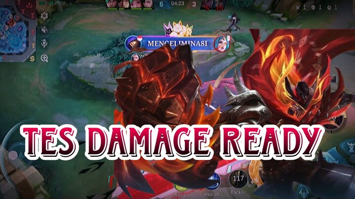 TES DAMAGE READY
