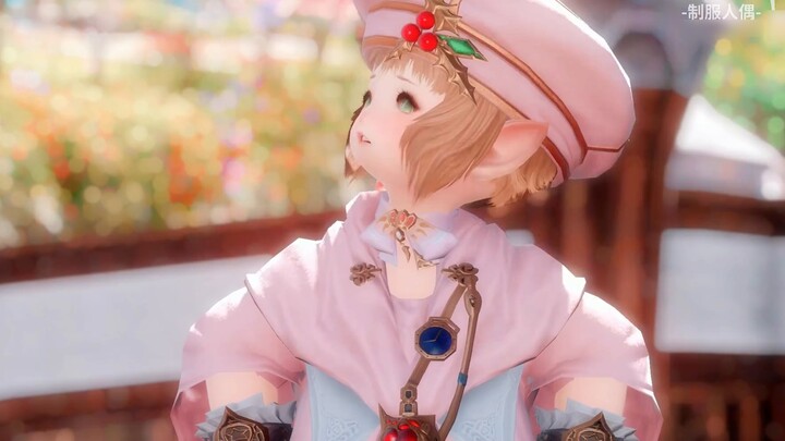 [FF14GMV] Lala Fat's Cardinal Sakura ❤ You can even cos Sakura in ff14? catch you catch me (OP1)