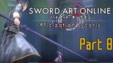 Kirito & Eugeo VS Eldrie, Deusolbert & Fanatio [ Sword Art Online Alicization Lycoris] Part 8