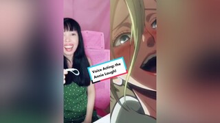 duet with   Dubbing the iconic Annie laugh! seiyuuchallenge AttackOnTitan annielaughs