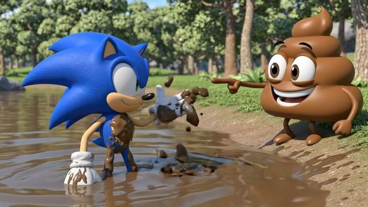action poo vs sonic
