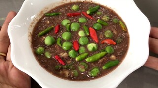 วิธีทำน้ำพริกกะปิแบบง่ายๆ / How to make chili paste mixed with shrimp paste/ ครัวแม่โบ