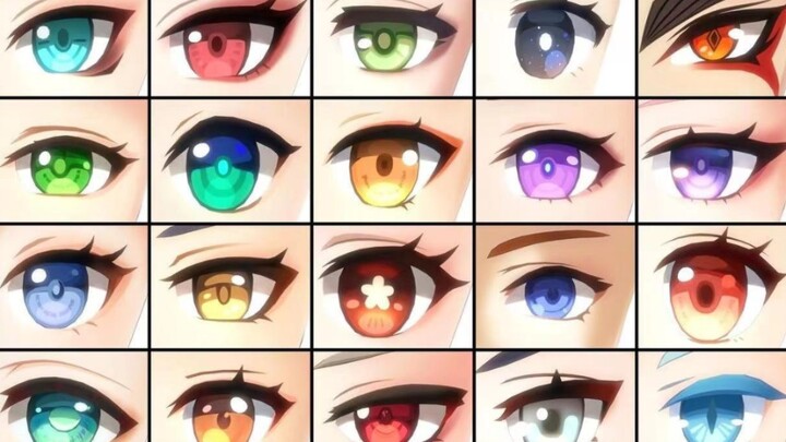 [Genshin Impact] Đoán nhân vật bằng cách nhìn vào mắt _ Bạn không đoán được nhân vật sao?