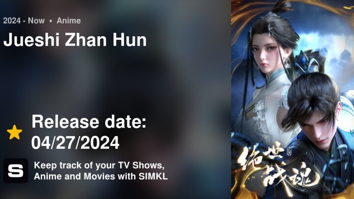 jueshi-zhan-hun SUB INDO