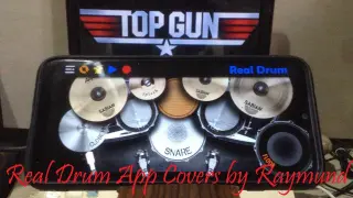 KENNY LOGGINS - DANGER ZONE | Real Drum App Covers by Raymund