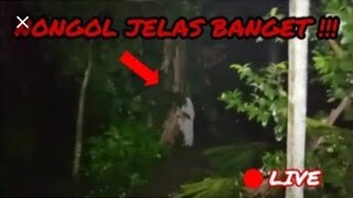 Uji nyali di belakang kuburan angker.. Nyali dewa live bigo..