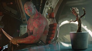 小格鲁特从花盆的时候就爱跳舞，这能称得上‘银河小舞王’了吧