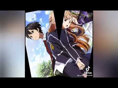 Tổng hợp các clip về S.A.O/kirito❤asuna /tik Tok anime /sắp học rồi mọi người có vui ko ?