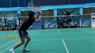 เล่นแบดมินตันได้ดีเลยนะ! #กีฬา