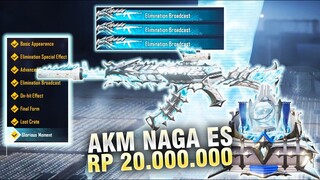 SAYA TOP UP RP 20.000.000 BELI AKM NAGA ES! AKM STARSEA ADMIRAL  - PUBG MOBILE