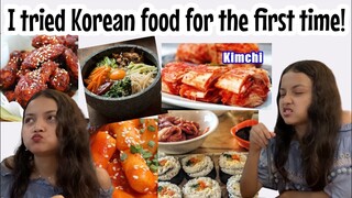 I tried Korean food for the first time🥢 😳|Hit or miss?| Gangtok |Manha Pasi