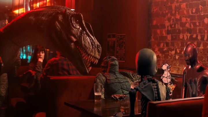 Film pendek animasi: Sekelompok monster Hollywood yang menganggur, tidak ada yang bisa mereka lakuka