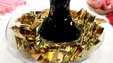 [Life] Adding Gold Foil Paper to Foamy Slime