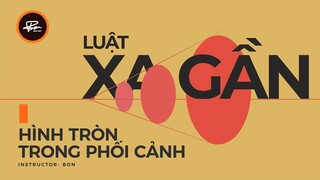 Vẽ hình tròn trong phối cảnh (Luật Xa gần) photoshop Illustrator | BonART