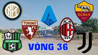 Kết quả bóng đá vòng 36 giải Serie A Italia 20/21